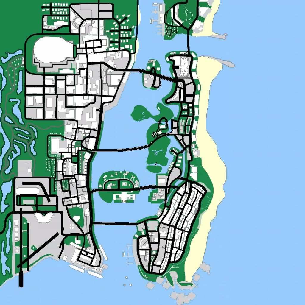 Карта магазинов в гта вайс сити